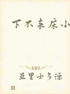 下不来床小说
