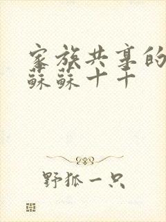 家族共享的养女苏苏十千