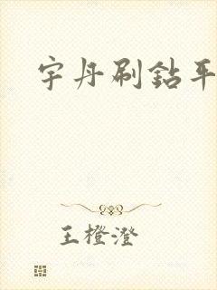 宇丹刷钻平台封面