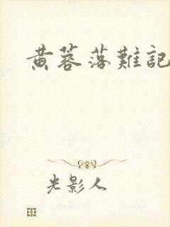 黄蓉落难记封面