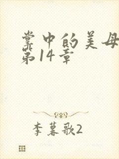 掌中的美母版主第14章