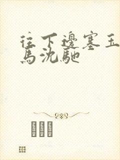 往下边塞玉器骑马沈驰