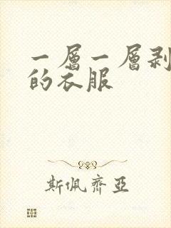 一层一层剥开我的衣服