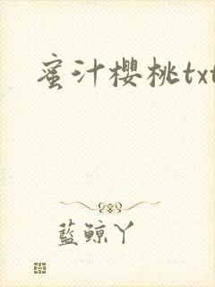 蜜汁樱桃txt封面