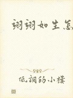 翊翊如生怎么读