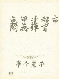 龟甲清超市笔趣阁无弹窗封面