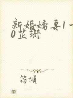 新婚娇妻1一40芷珊