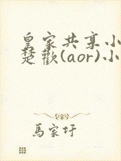 皇家共享小公主楚欢(aor)小说封面