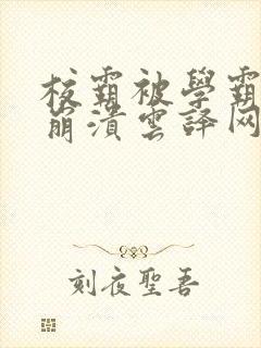 校霸被学霸玩到崩溃云译网