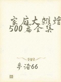 家庭大杂烩小说500篇全集封面