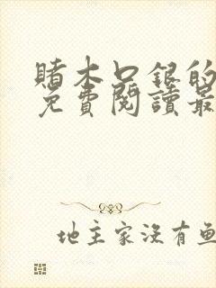 赌木口银的小说免费阅读最新