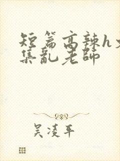 短篇高辣h文合集乱老师封面