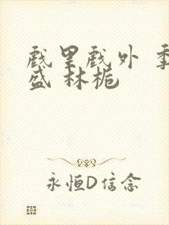 戏里戏外 季淮盛 林栀