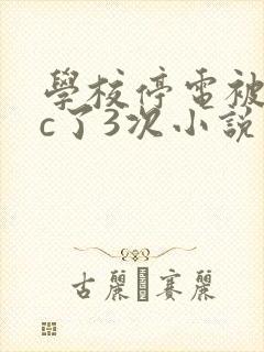 学校停电被同桌c了3次小说封面