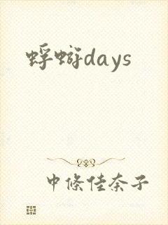 蜉蝣days