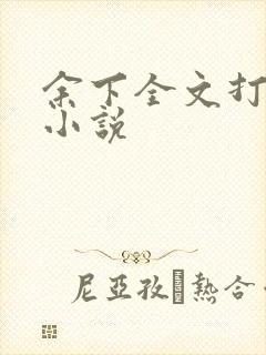 余下全文打不开小说