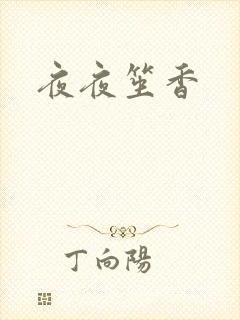 夜夜笙香封面