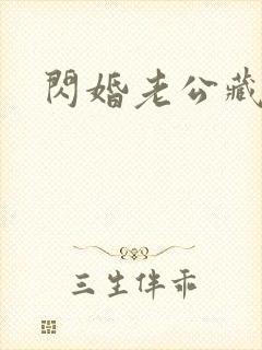 闪婚老公藏不住