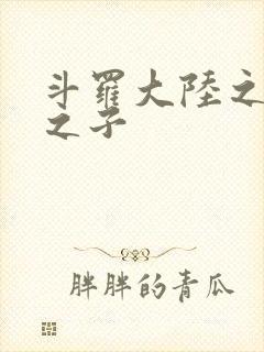 斗罗大陆之七怪之子