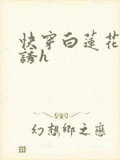 快穿白莲花的引诱h