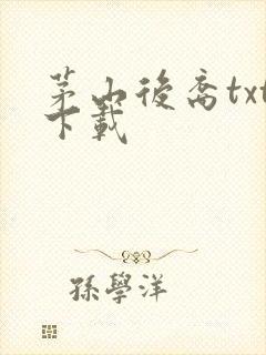 茅山后裔txt下载