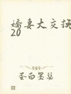 娇妻大交换1一20