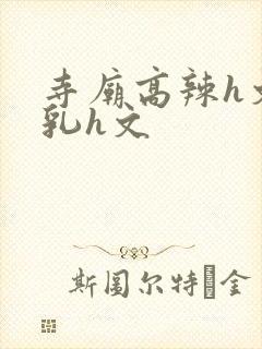 寺庙高辣h文乱乳h文封面