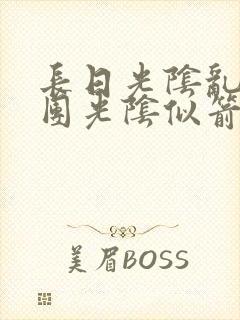 长日光阴乱作一团光阴似箭渺渺免费阅读