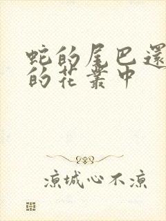 蛇的尾巴还在我的花丛中