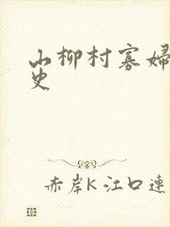 山柳村寡妇的情史封面