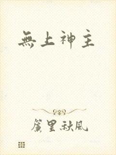 无上神主封面