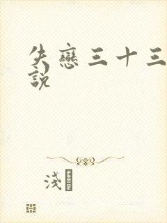 失恋三十三天小说