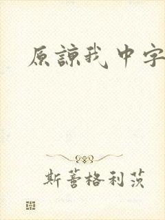 原谅我中字