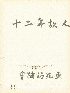 十二年故人戏