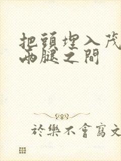 把头埋入茂密的两腿之间封面