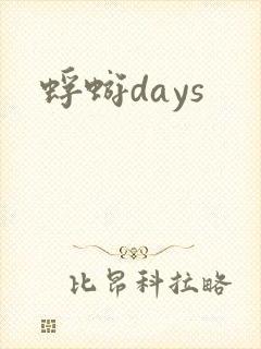 蜉蝣days