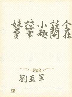 妹控小说全文免费笔趣阁在线阅读