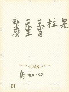 擎天玉柱是指什么生肖封面