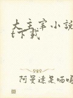 大主宰小说txt下载