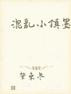 混乱小镇墨池砚封面