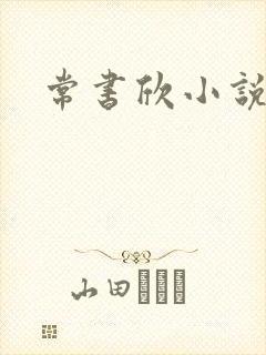 常书欣小说