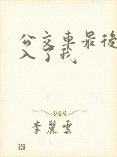 公交车最后一排入了我