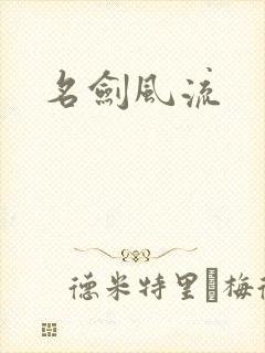 名剑风流