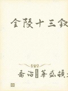 金陵十三钗原著