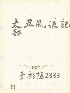 大丑风流记第二部