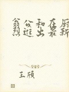 翁公和在厨房猛烈进出最新章节