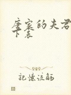 唐家的夫君们帘下衾