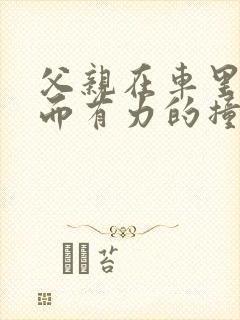 父亲在车里缓慢而有力的撞着封面