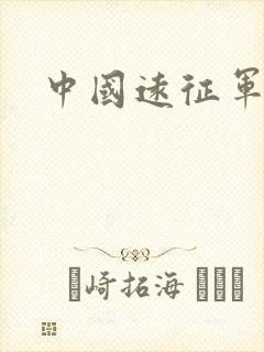 中国远征军小说