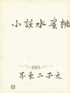 小说水蜜桃封面